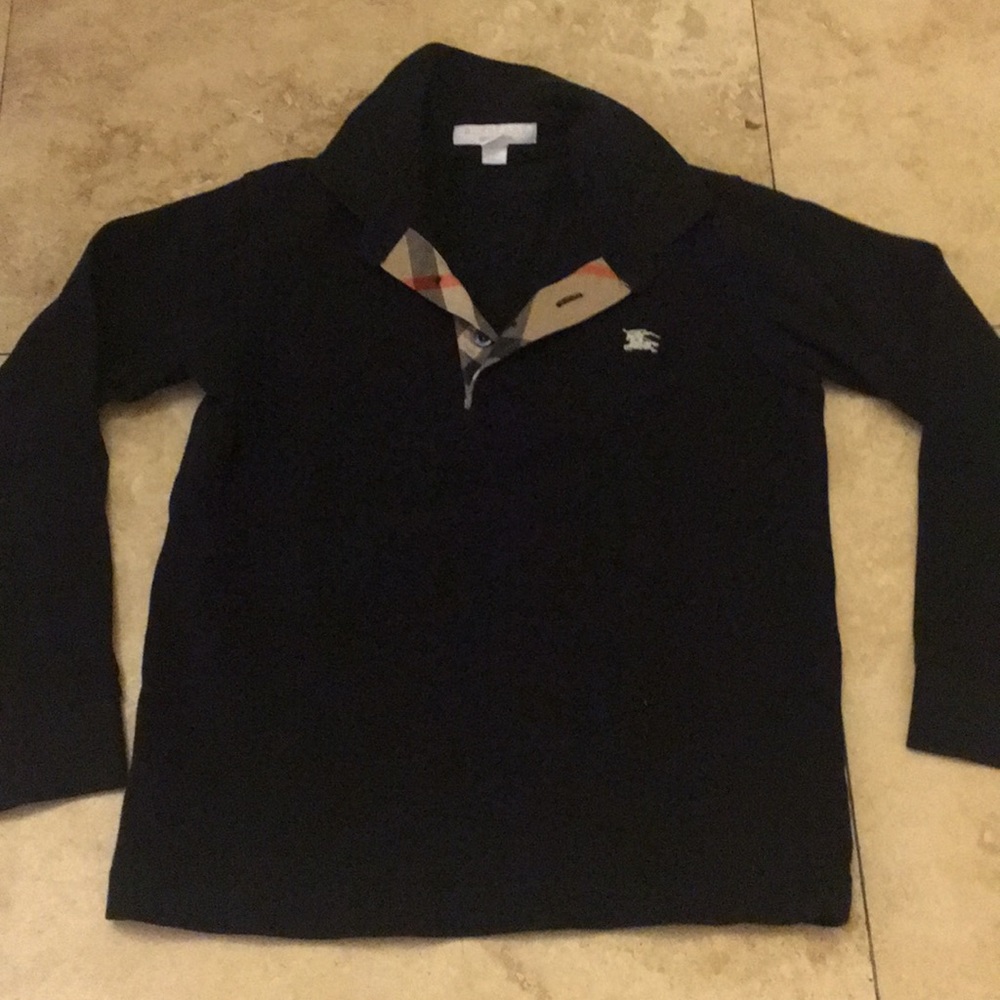 Long sleeve polo shirt
